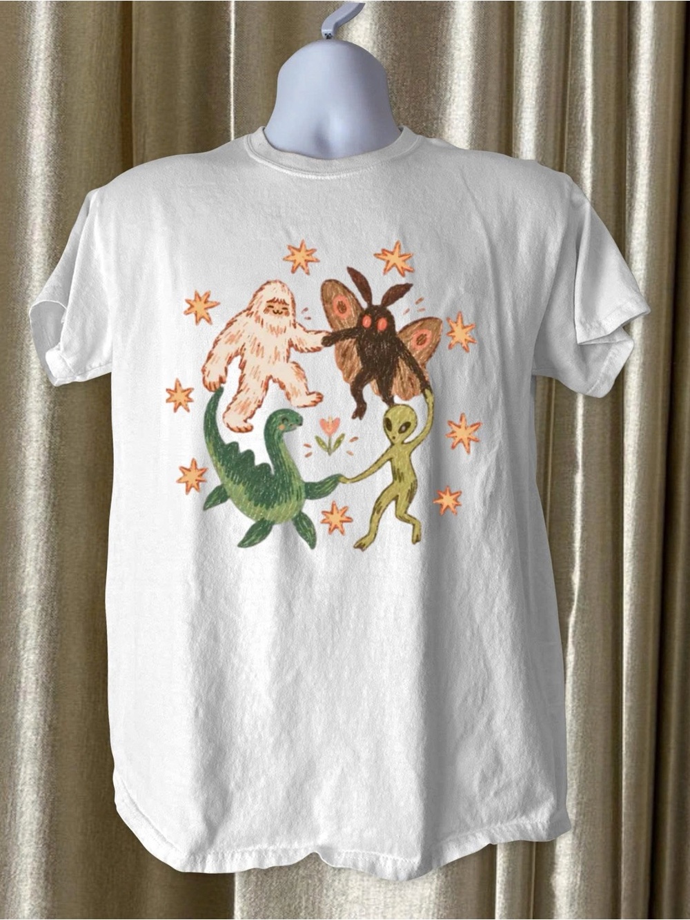 Dancing Cryptid Graphic T-shirt